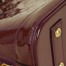 Louis Vuitton Amethyste Monogram Vernis Alma BB Bag