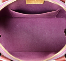 Louis Vuitton Amethyste Monogram Vernis Alma BB Bag