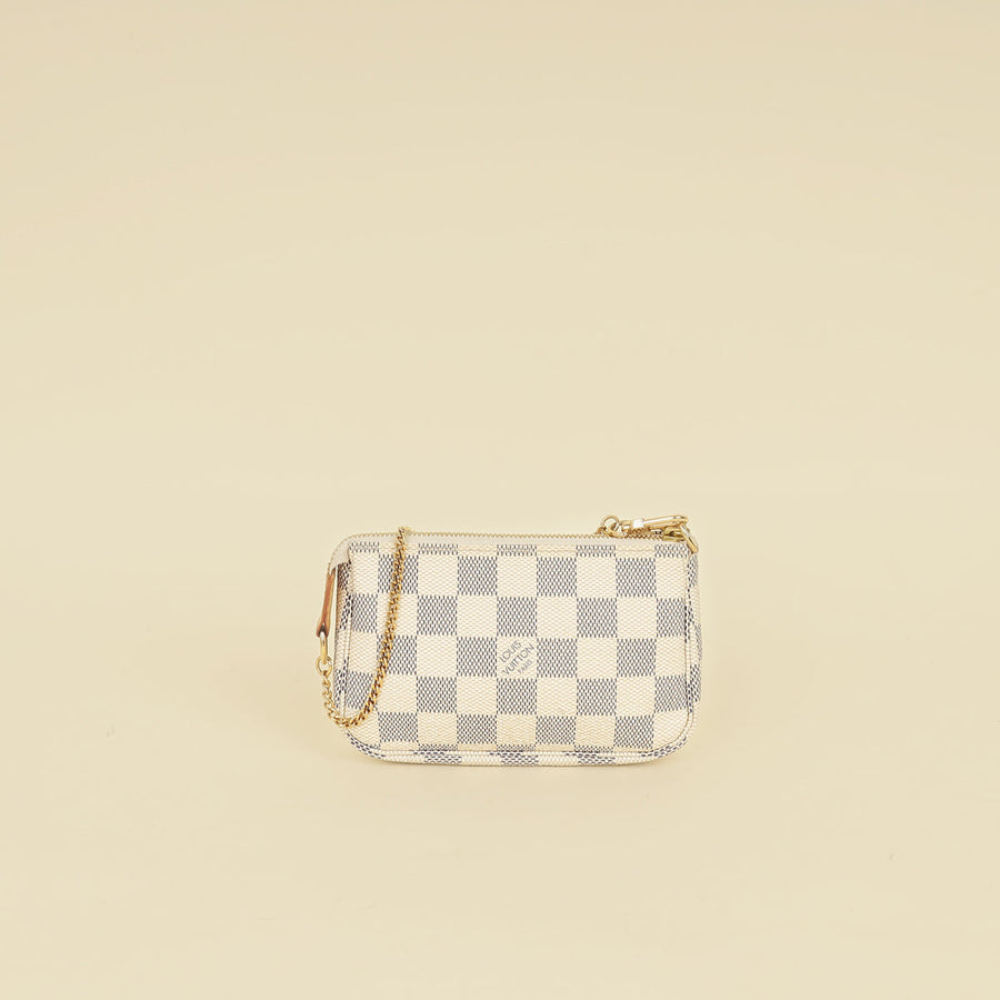 Louis Vuitton Damier Azur Mini Pochette Accessoires Bag