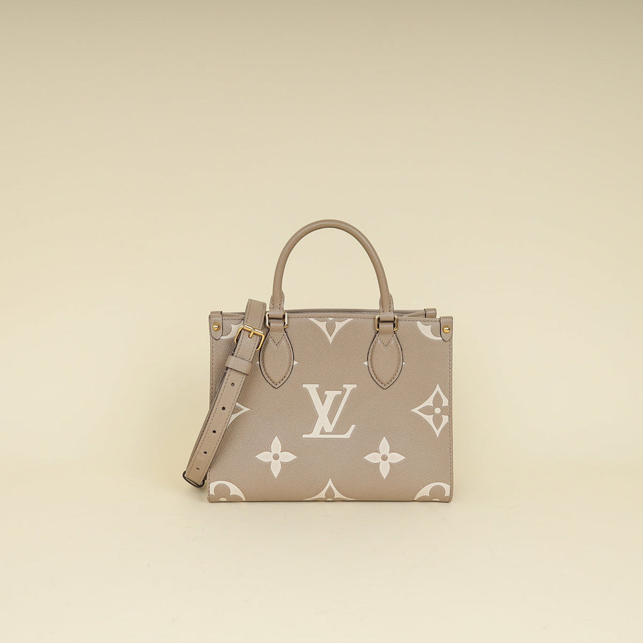 Louis Vuitton Bicolor Monogram Empreinte Onthego PM Bag
