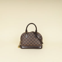 Louis Vuitton Damier Ebene Alma BB Bag W/ A.M Initials