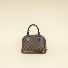 Louis Vuitton Damier Ebene Alma BB Bag W/ A.M Initials