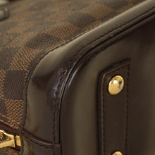 Louis Vuitton Damier Ebene Alma BB Bag W/ A.M Initials