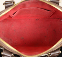 Louis Vuitton Damier Ebene Alma BB Bag W/ A.M Initials