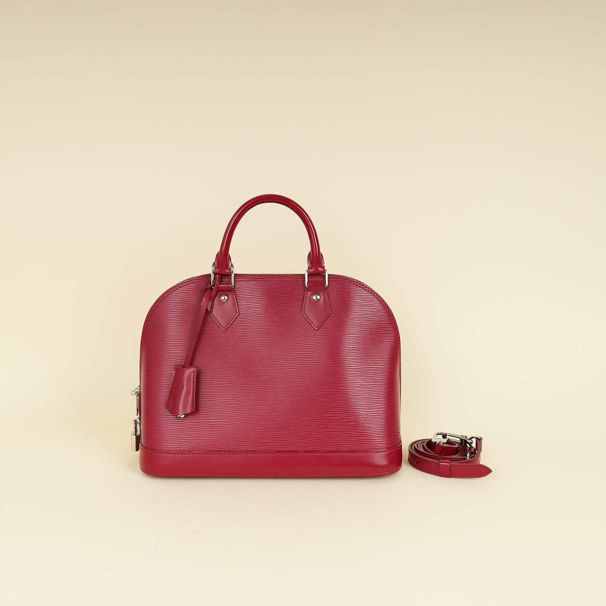 Louis Vuitton Framboise Alma PM Bag W / Extra Strap