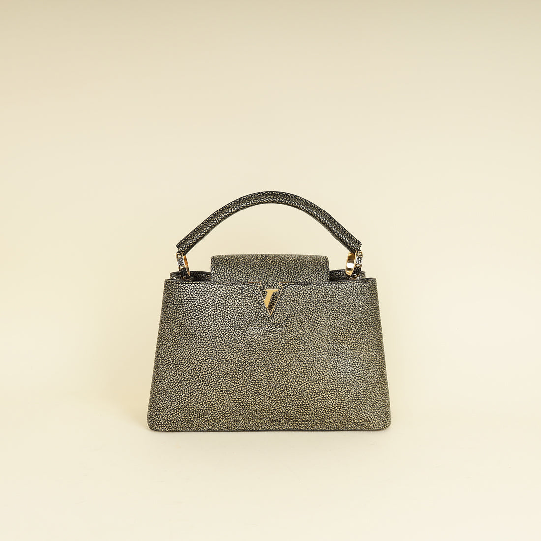 Louis Vuitton Bicolor Capucines MM Bag