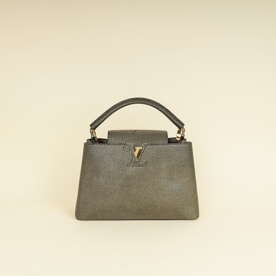 Louis Vuitton Bicolor Capucines MM Bag