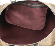 Louis Vuitton Bicolor Monogram Macassar Keepall Bandouliere 55 Bag