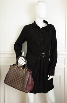 Louis Vuitton Damier Ebene Brittany Bag