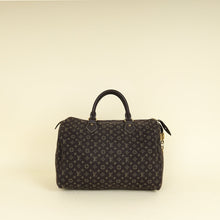 Louis Vuitton Brown Monogram Mini Lin Speedy 30 Bag
