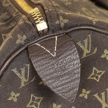 Louis Vuitton Brown Monogram Mini Lin Speedy 30 Bag