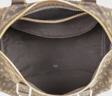 Louis Vuitton Brown Monogram Mini Lin Speedy 30 Bag