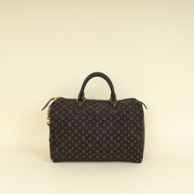 Louis Vuitton Brown Monogram Mini Lin Speedy 30 Bag
