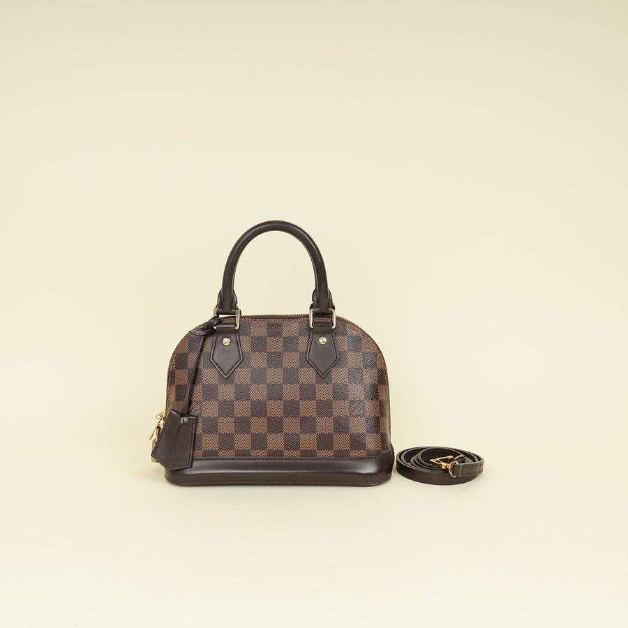Louis Vuitton Damier Ebene Alma BB Bag