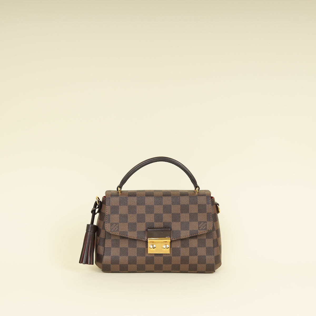 Louis Vuitton Damier Ebene Croisette Bag
