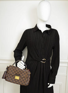 Louis Vuitton Damier Ebene Croisette Bag