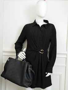 Louis Vuitton Black Monogram Mahina Bella Tote Bag