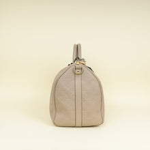 Louis Vuitton Tourterelle Monogram Emperinte Keepall Bandouliere 45 Bag