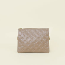 Louis Vuitton Taupe Monogram Embossed Puffy Coussin PM Bag