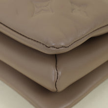 Louis Vuitton Taupe Monogram Embossed Puffy Coussin PM Bag