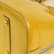 Louis Vuitton Jaune Passion Monogram Vernis Alma GM Bag