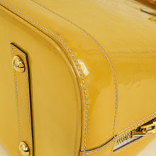 Louis Vuitton Jaune Passion Monogram Vernis Alma GM Bag