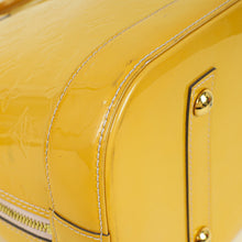 Louis Vuitton Jaune Passion Monogram Vernis Alma GM Bag