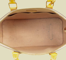 Louis Vuitton Jaune Passion Monogram Vernis Alma GM Bag