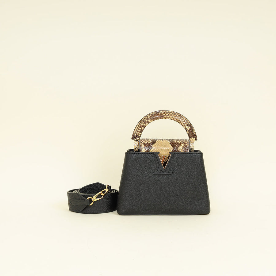 Louis Vuitton Bicolor Mini Capucines Bag