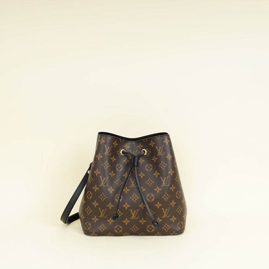 Louis Vuitton Monogram Black NéoNoé MM Bag