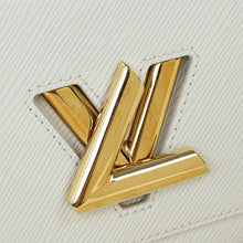 Louis Vuitton Optic White Twist MM Bag Chain Charm