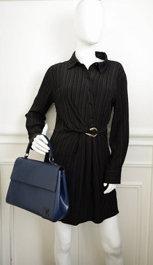 Louis Vuitton Dark Blue Monogram Epi Cluny MM Bag