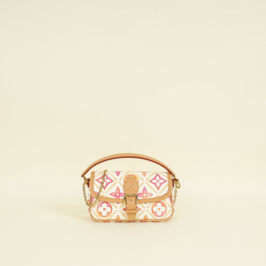 Louis Vuitton Coral By the Pool Summer Nano Diane Bag