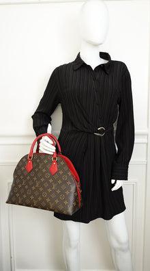 Louis Vuitton Monogram Red Alma B'N'B Bag