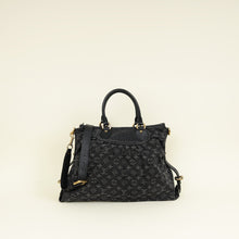 Louis Vuitton Black Monogram Denim Neo Cabby GM Bag