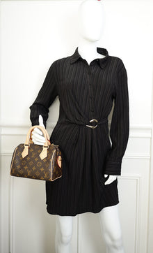 Louis Vuitton Brown Monogram Speedy Bandouliere 20 Bag