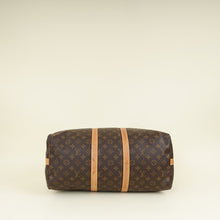 Louis Vuitton Brown Monogram Keepall Bandouliere 45 Bag