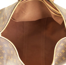 Louis Vuitton Brown Monogram Keepall Bandouliere 45 Bag
