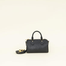 Louis Vuitton Black Monogram Empreinte Speedy Nano Bag