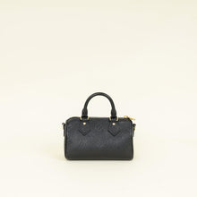 Louis Vuitton Black Monogram Empreinte Speedy Nano Bag