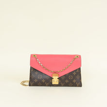 Louis Vuitton Monogram Rose Litchi Pallas Chain Bag