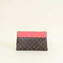 Louis Vuitton Monogram Rose Litchi Pallas Chain Bag