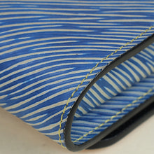 Louis Vuitton Blue Studded Twist Wallet On Chain