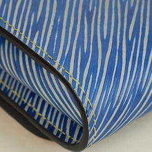 Louis Vuitton Blue Studded Twist Wallet On Chain