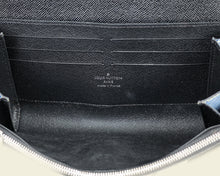 Louis Vuitton Blue Studded Twist Wallet On Chain