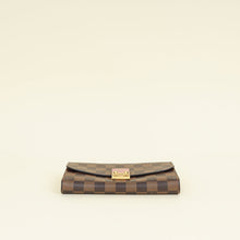 Louis Vuitton Damier Bicolor Croisette Chain Wallet