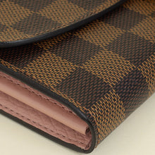 Louis Vuitton Damier Bicolor Croisette Chain Wallet