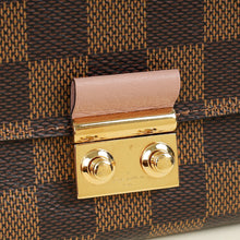 Louis Vuitton Damier Bicolor Croisette Chain Wallet