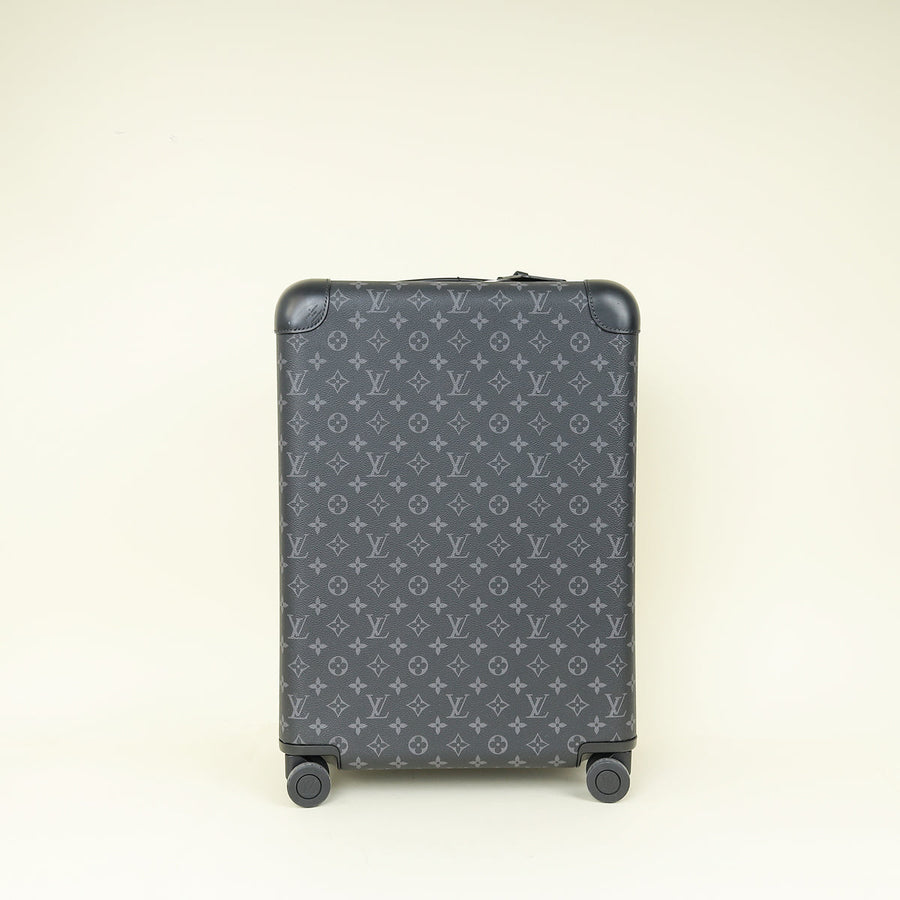 Louis Vuitton Horizon 55 Monogram Eclipse Travel Bag W/ Initial R.M.