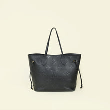 Louis Vuitton Black Empreinte Neverfull MM Tote Bag